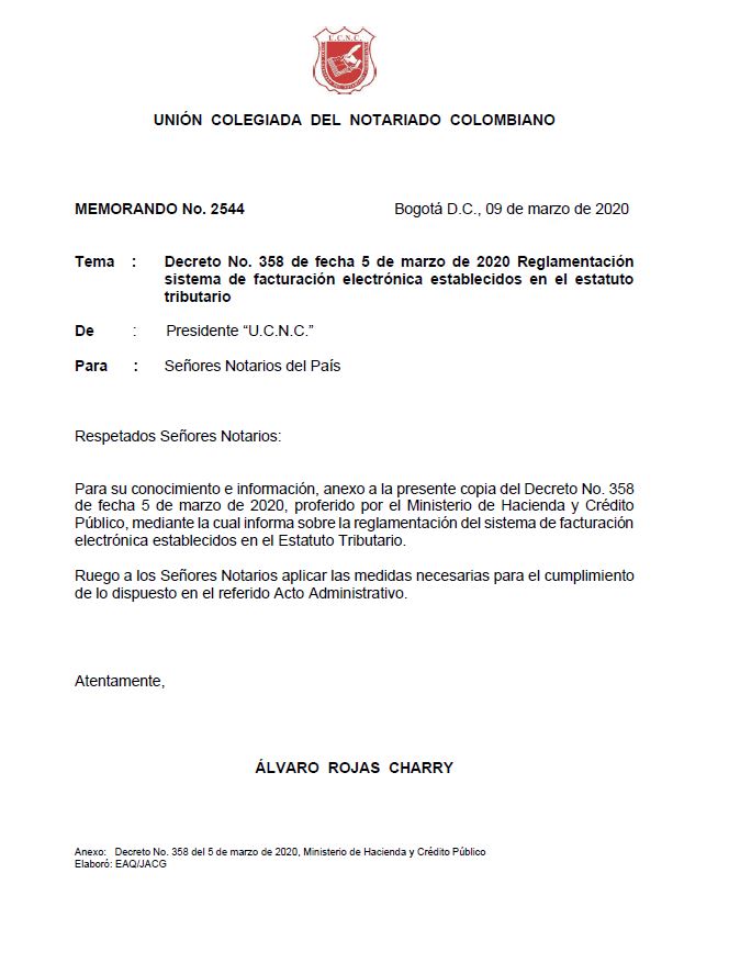  Colegio de Notarios-UCNC-Notario 37-Unión Colegiada del Notariado Colombiano -"U.C.N.C." -Presidente Notariado Colombiano- Notario-Notarías