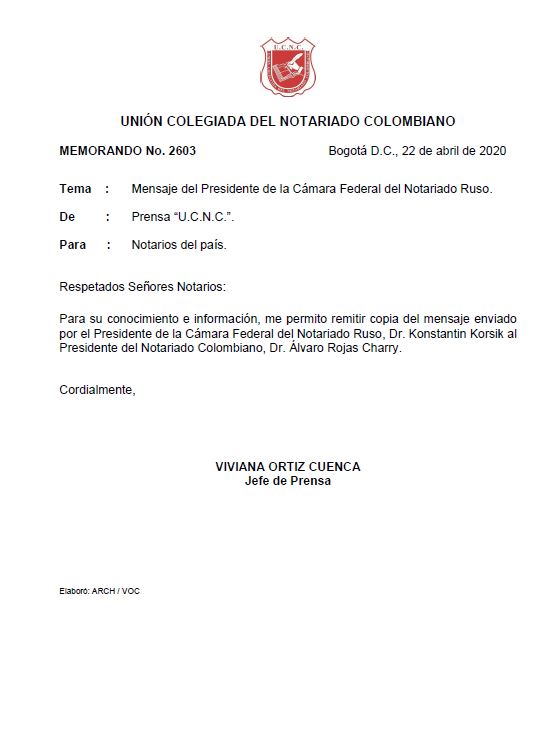 Colegio de Notarios-UCNC-Notario 37-Unión Colegiada del Notariado Colombiano -"U.C.N.C." -Presidente Notariado Colombiano- Notario-Notarías