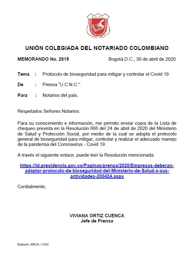 Colegio de Notarios-UCNC-Notario 37-Unión Colegiada del Notariado Colombiano -"U.C.N.C." -Presidente Notariado Colombiano- Notario-Notarías