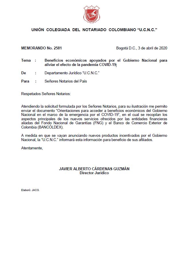Colegio de Notarios-UCNC-Notario 37-Unión Colegiada del Notariado Colombiano -"U.C.N.C." -Presidente Notariado Colombiano- Notario-Notarías
