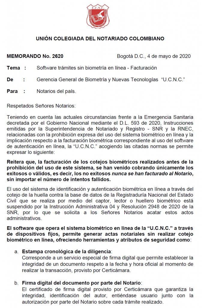 UNIÓN COLEGIADA DEL NOTARIADO COLOMBIANO, ÁLVARO ROJAS, NOTARIO, NOTARÍA, NOTARIADO, UCNC, NOTARÍA 37