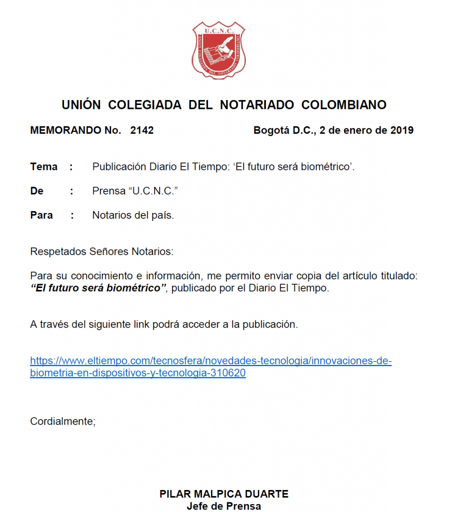 UNIÓN COLEGIADA DEL NOTARIADO COLOMBIANO, ÁLVARO ROJAS, NOTARIO, NOTARÍA, NOTARIADO, UCNC