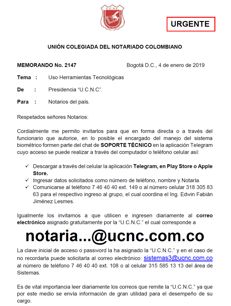 UNIÓN COLEGIADA DEL NOTARIADO COLOMBIANO, ÁLVARO ROJAS, NOTARIO, NOTARÍA, NOTARIADO, UCNC